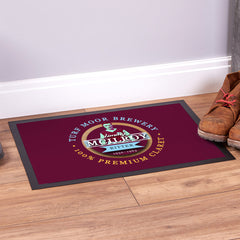 Burnley Jimmy McIlroy  - Football Legends - Door Mat -60cm X 40cm
