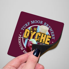 Burnley Sean Dyche - Football Coaster - Square Or Circle