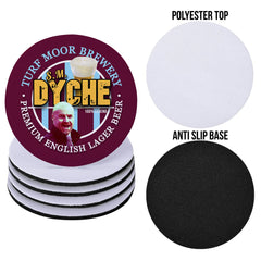 Burnley Sean Dyche - Football Coaster - Square Or Circle
