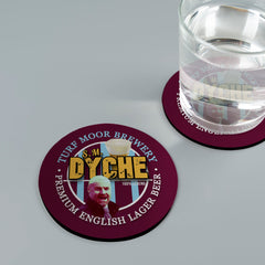 Burnley Sean Dyche - Football Coaster - Square Or Circle