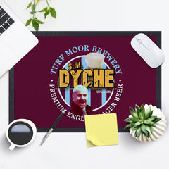 Burnley Sean Dyche  - Football Legends - Door Mat -60cm X 40cm