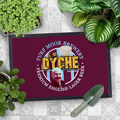 Burnley Sean Dyche  - Football Legends - Door Mat -60cm X 40cm