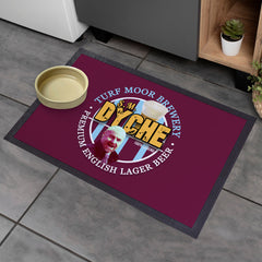 Burnley Sean Dyche  - Football Legends - Door Mat -60cm X 40cm