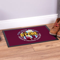 Burnley Sean Dyche  - Football Legends - Door Mat -60cm X 40cm