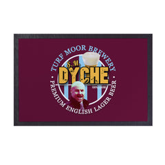 Burnley Sean Dyche  - Football Legends - Door Mat -60cm X 40cm
