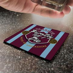 Burnley Till I Die - Football Coaster - Square Or Circle