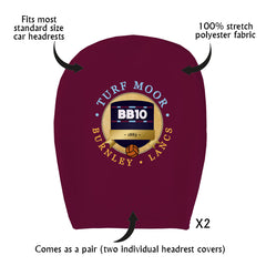 Burnley Turf Moor - Football Legends - Headrest Cover