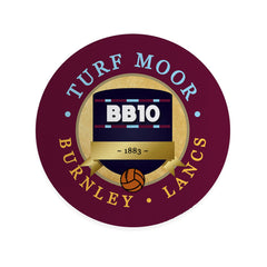 Burnley Turf Moor - Football Coaster - Square Or Circle