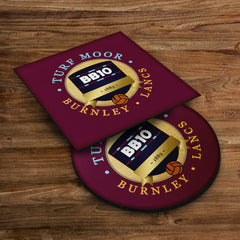 Burnley Turf Moor - Football Coaster - Square Or Circle