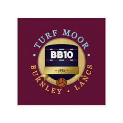 Burnley Turf Moor - Football Coaster - Square Or Circle