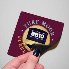 Burnley Turf Moor - Football Coaster - Square Or Circle