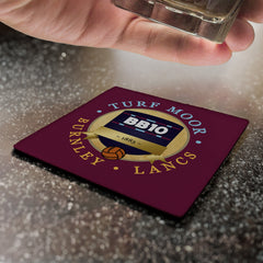 Burnley Turf Moor - Football Coaster - Square Or Circle