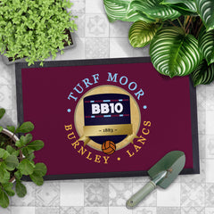 Burnley Turf Moor  - Football Legends - Door Mat -60cm X 40cm
