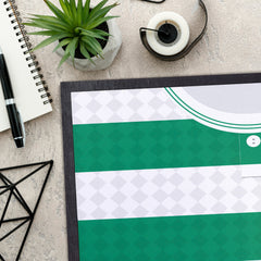 Celtic 1988 Home Shirt - Personalised Retro Door Mat - 60cm x 40cm
