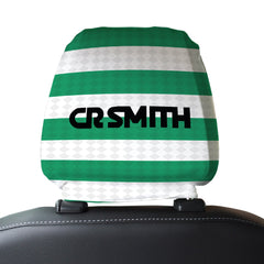 Celtic 1988 Home - Retro Football Shirt - Pack of 2 - Car Seat Headrest Covers