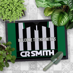 Celtic 1994 Away Shirt - Personalised Retro Door Mat - 60cm x 40cm