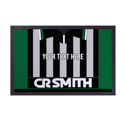 Celtic 1994 Away Shirt - Personalised Retro Door Mat - 60cm x 40cm