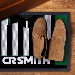 Celtic 1994 Away Shirt - Personalised Retro Door Mat - 60cm x 40cm