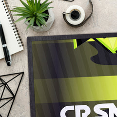 Celtic 1997 Away Shirt - Personalised Retro Door Mat - 60cm x 40cm