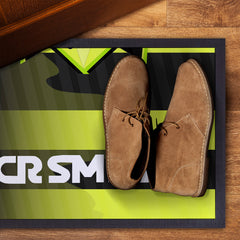 Celtic 1997 Away Shirt - Personalised Retro Door Mat - 60cm x 40cm