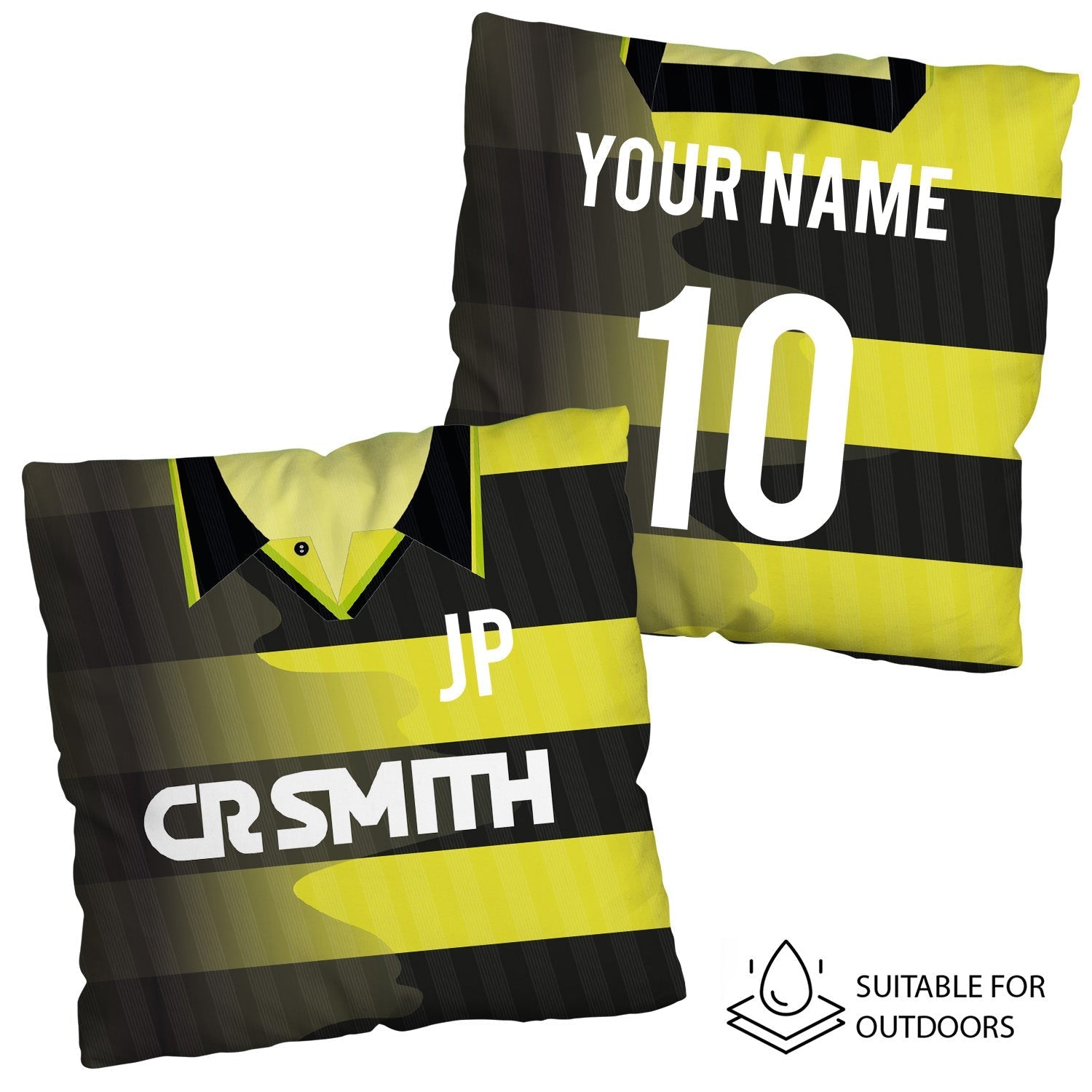 Celtic - 1997 Away Shirt - 45cm or 61cm Retro Showerproof Outdoor Cushion