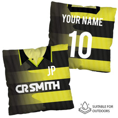 Celtic - 1997 Away Shirt - 45cm or 61cm Retro Showerproof Outdoor Cushion