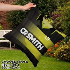 Celtic - 1997 Away Shirt - 45cm or 61cm Retro Showerproof Outdoor Cushion