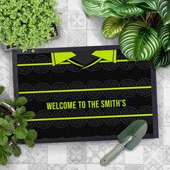 Celtic 1999 Away Shirt - Personalised Retro Door Mat - 60cm x 40cm