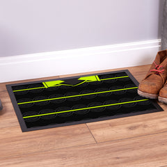 Celtic 1999 Away Shirt - Personalised Retro Door Mat - 60cm x 40cm