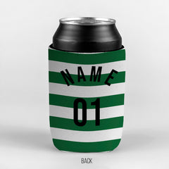 Celtic 2001 Home Shirt - Personalised Drink Can Cooler