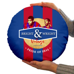 Crystal-Palace Bright Wright - Football Legends - Circle Cushion 14inch