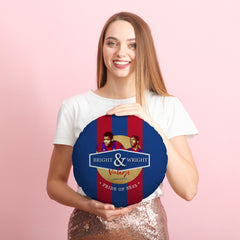 Crystal-Palace Bright Wright - Football Legends - Circle Cushion 14inch