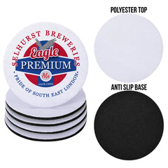 Crystal-Palace - Football Coaster - Square Or Circle