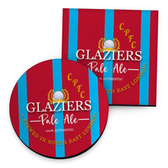 The Eagles Glaziers - Football Coaster - Square Or Circle