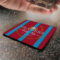 The Eagles Glaziers - Football Coaster - Square Or Circle