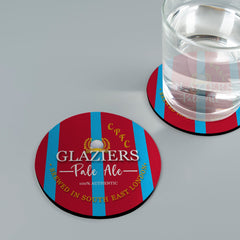 The Eagles Glaziers - Football Coaster - Square Or Circle