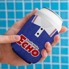 Cardiff 1992 Home Shirt - Personalised Drink Can Cooler