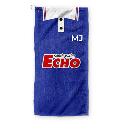Cardiff - 1992 - HOME - Personalised Retro Golf Towel