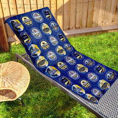 Cardiff - Football Legends - Microfibre Beach Towel - 150cm x 75cm