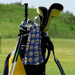 Cardiff - Football Legends - Retro Lightweight, Microfibre Golf Towel