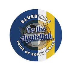 Cardiff Ayatollah - Football Coaster - Square Or Circle