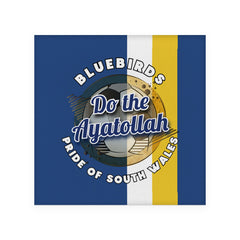 Cardiff Ayatollah - Football Coaster - Square Or Circle