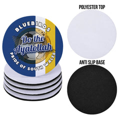 Cardiff Ayatollah - Football Coaster - Square Or Circle