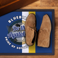 Cardiff Ayatollah - Football Legends - Door Mat -60cm X 40cm