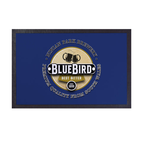 Cardiff Bluebird  - Football Legends - Door Mat -60cm X 40cm