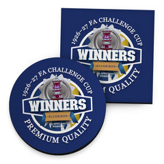 Cardiff FA Cup - Football Coaster - Square Or Circle
