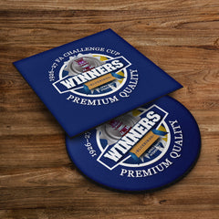 Cardiff FA Cup - Football Coaster - Square Or Circle
