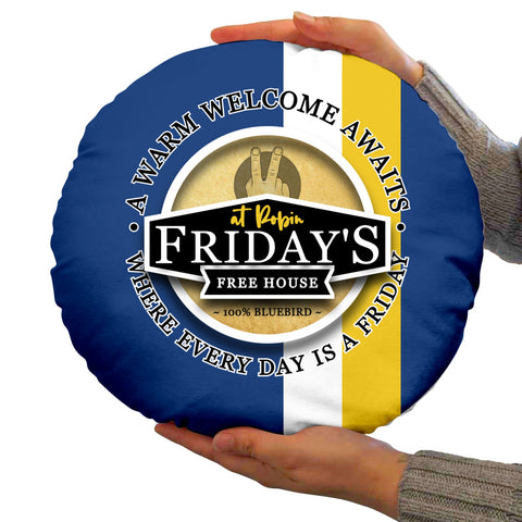 Cardiff Friday - Football Legends - Circle Cushion 14inch