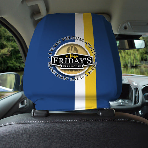 Cardiff Friday - Football Legends - Headrest Cover