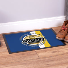 Cardiff Friday  - Football Legends - Door Mat -60cm X 40cm